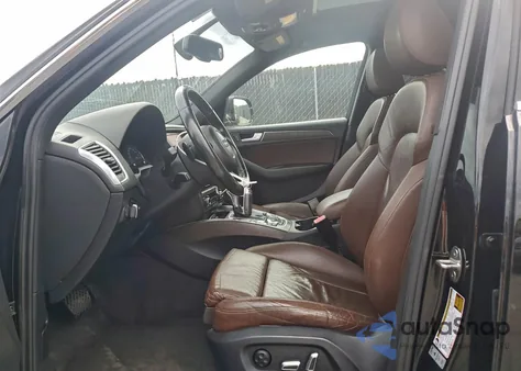 2016 Audi Q5 Premium Plus z USA, uszkodzony, nr VIN WA1L2AFP7GA039314